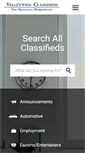 Mobile Screenshot of classifieds.pentictonherald.ca